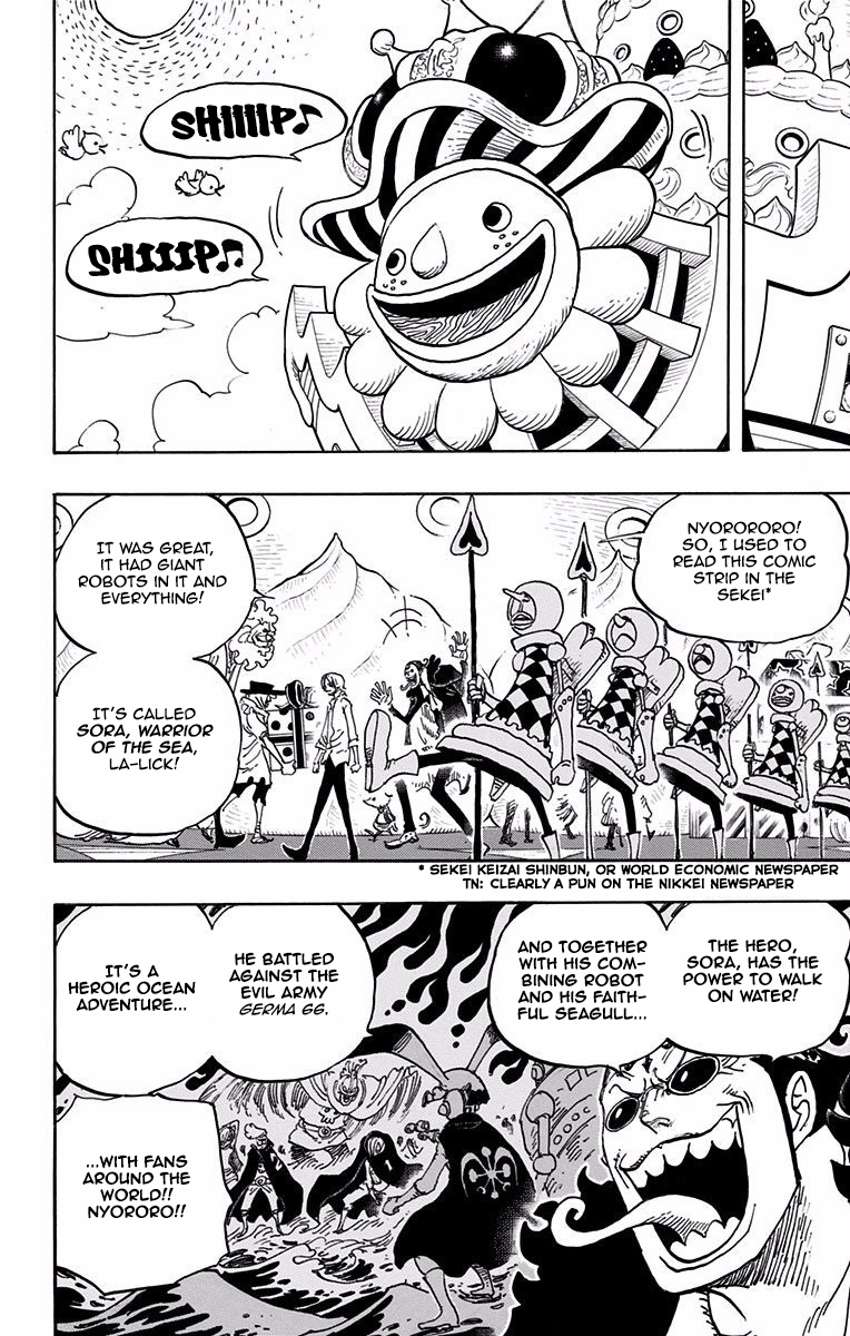 One Piece, Chapter 825 image 03